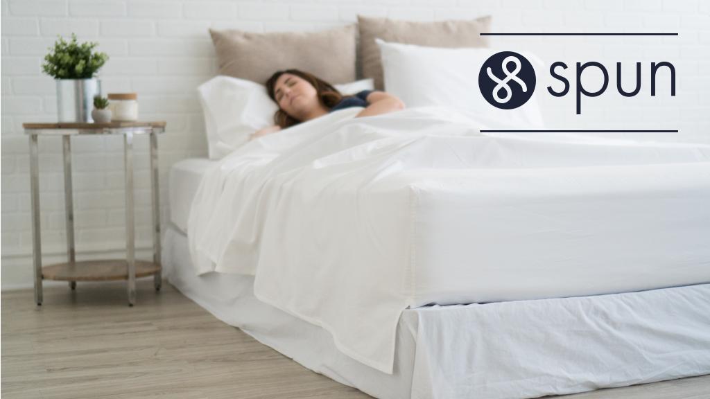 This Sheet Never Comes Untucked | SPUN Luxury Bedding