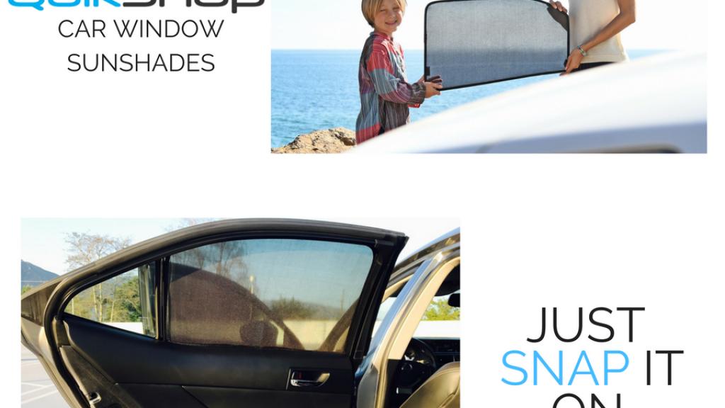 QuikSnap™ Car Window Sunshade: Customized Auto Shades