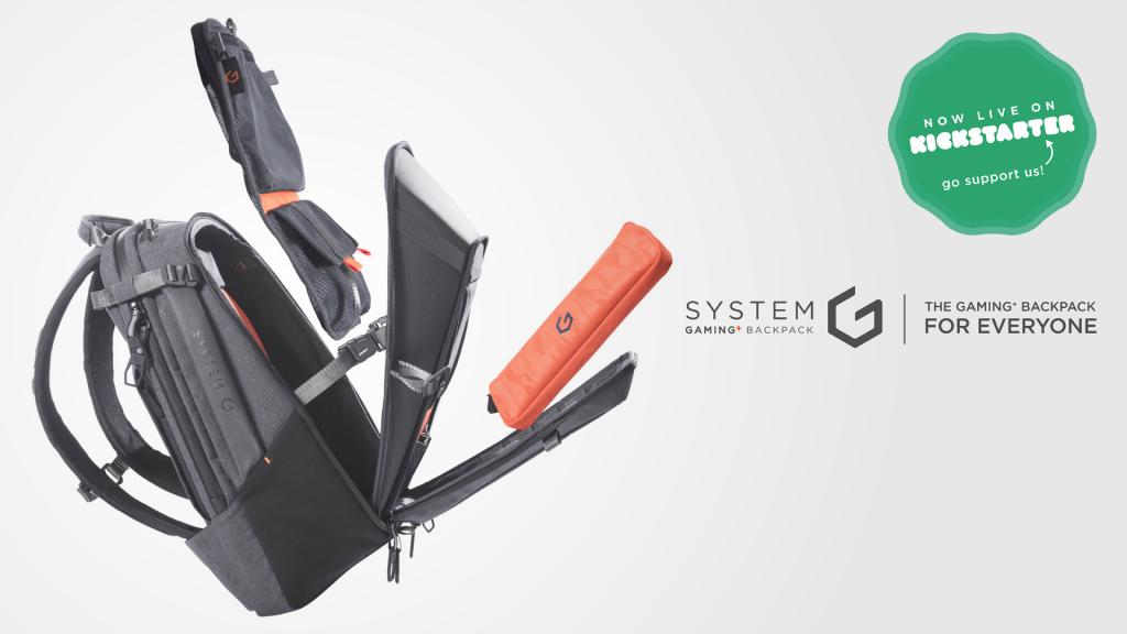 System g gaming outlet plus backpack