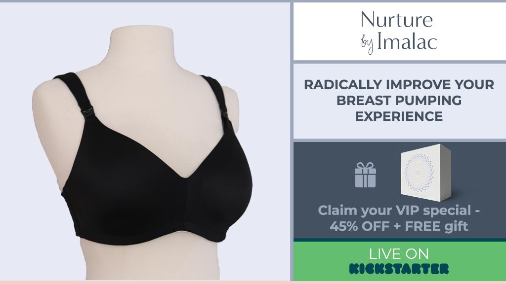 Nurture  Radically improve your breast pumping experience by Imalac —  Kickstarter