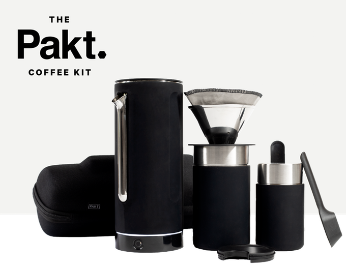Pakt Coffee Kit - The Complete Brewing System for Travel