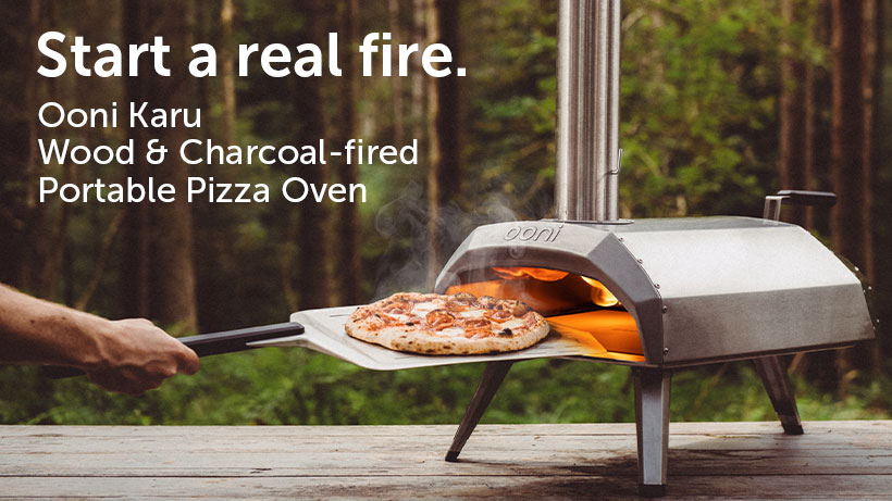 Ooni Karu - A Powerful Portable Wood-Fired Pizza Oven